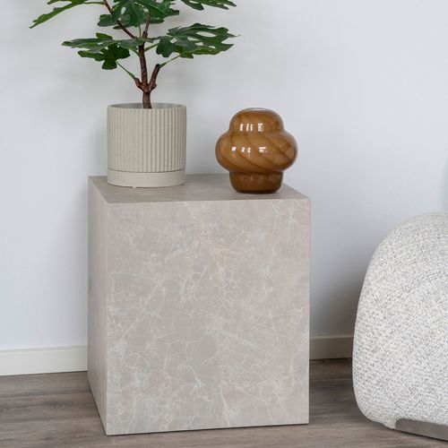 Table D'appoint Effet Marbre