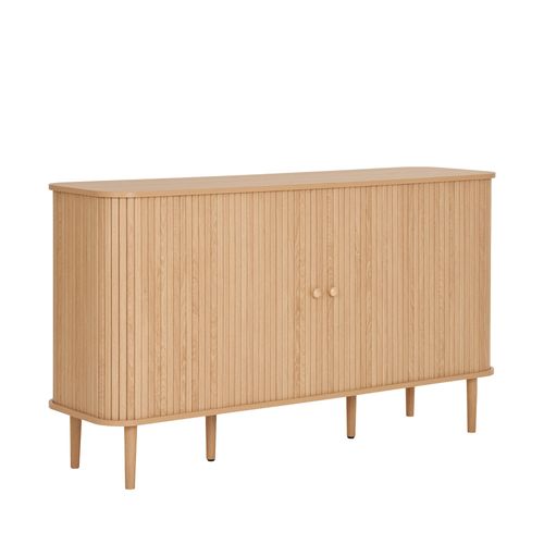 Buffet 2 Portes Coulissantes En Bois L140cm