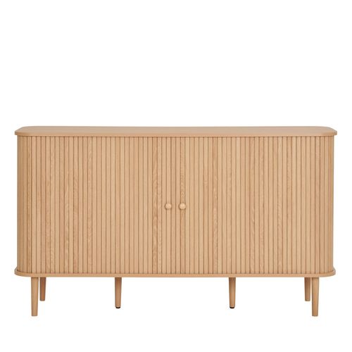 Buffet 2 Portes Coulissantes En Bois L140cm