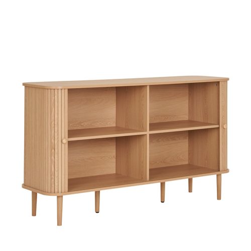 Buffet 2 Portes Coulissantes En Bois L140cm