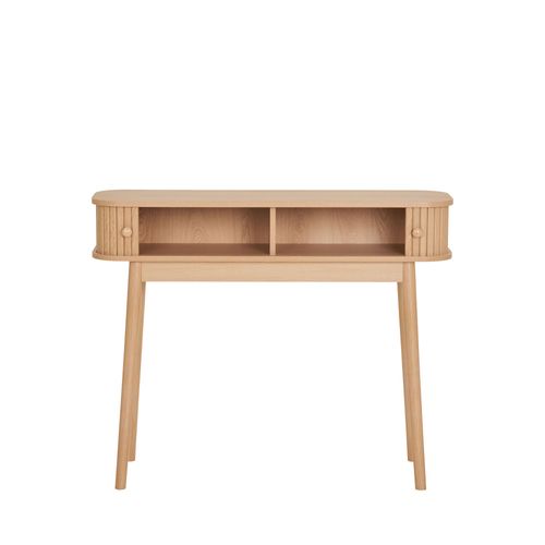 Console 2 Portes Coulissantes En Bois L100cm