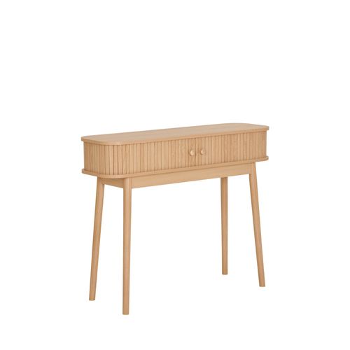 Console 2 Portes Coulissantes En Bois L100cm
