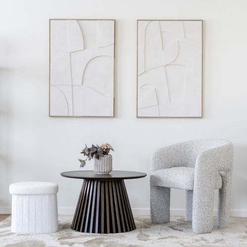 Pouf Avec Rangement En Tissu Bouclette