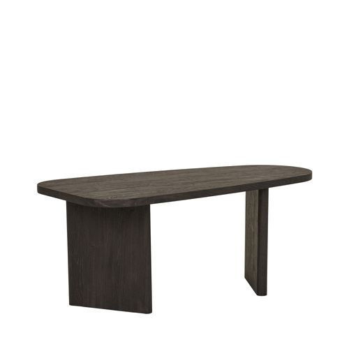 Table Basse Organique En Bois 100x50cm