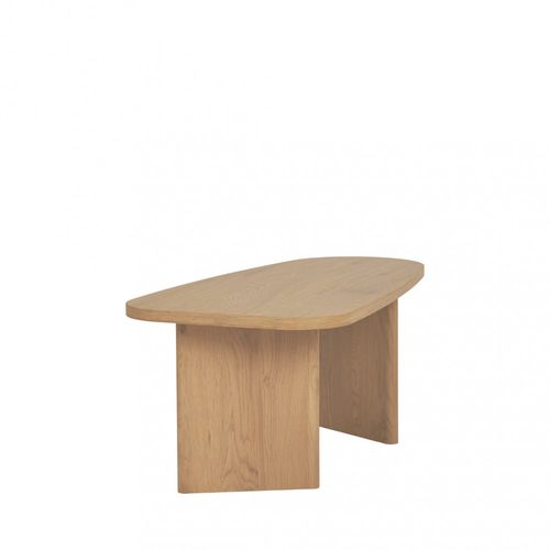 Table Basse Organique En Bois 100x50cm