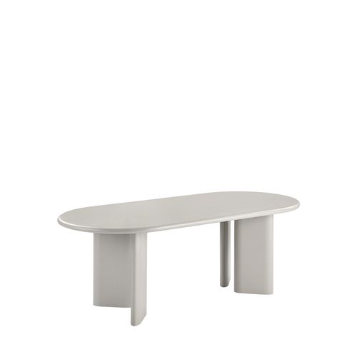 Table à Manger 10 Personnes Ovale En Bois