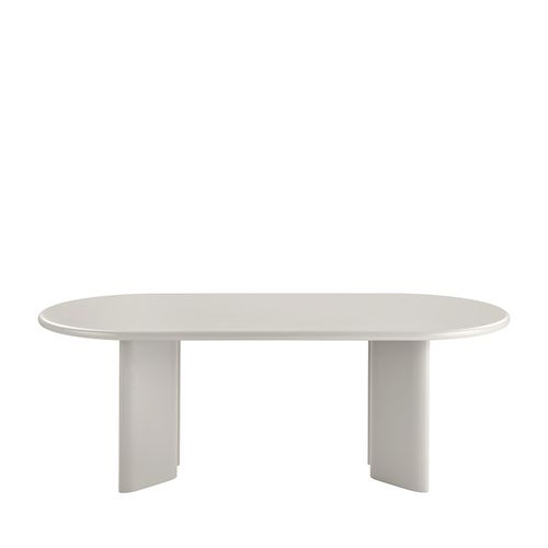 Table à Manger 10 Personnes Ovale En Bois