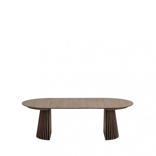 Table à Manger Extensible 4 à 10 Personnes 120-240x120cm En Bois