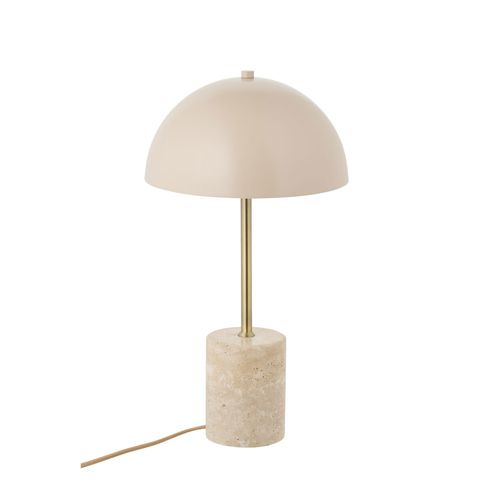 Lampe à Poser En Marbre Et Métal