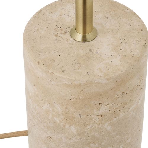 Lampe à Poser En Marbre Et Métal