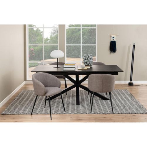 Table De Salle à Manger Rectangulaire Extensible En Céramique 8/10 Places L200/240 - Neiva