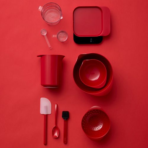 Bécher Mélangeur Rouge1,25l En Plastique