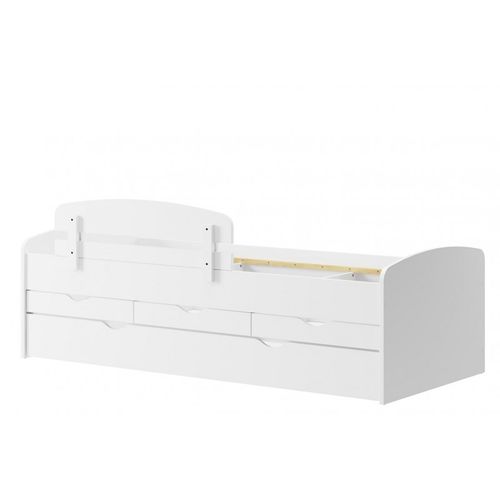 Barrière De Sécurité En Aggloméré Blanc 35x5x105