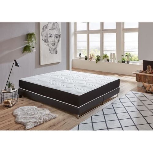 Matelas Mousse 160x200 Cm - Accueil Mémoire De Forme - 22 Cm - Ferme - V1080