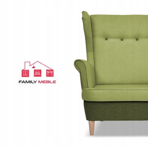 Canapé Scandinave à Oreilles Ari Duo - Vert