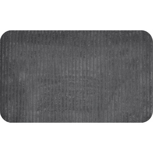 Fauteuil Style Prl, Rétro Et Vintage, Soler En Velours Côtelé Gris Graphite, Modèle Anafi