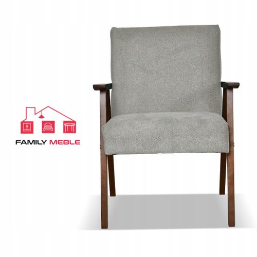 Fauteuil Style Rétro Prl Soler Angel En Velours Gris Foncé