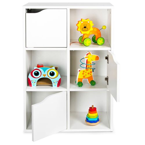 Kubico Slim –  Étagère  Dimensions : 59,5 X 29 X 89,5 Cm Élégant Et Fonctionnel