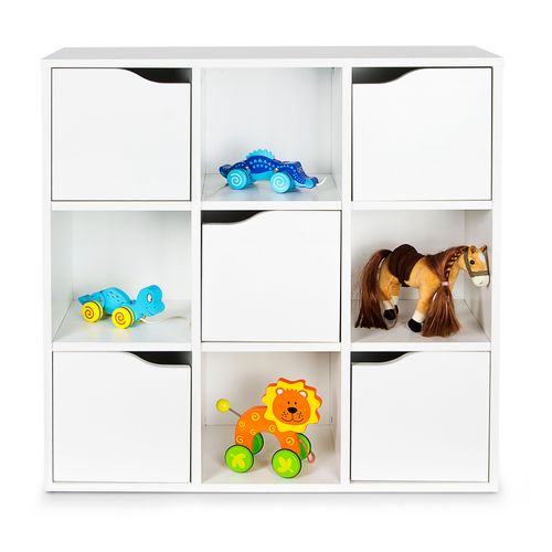 Kubico Max - Cheval- 29 X 89 X 89,5 Cm Bibliothèque Colorée Pour Enfants Élégant Et Fonctionnel