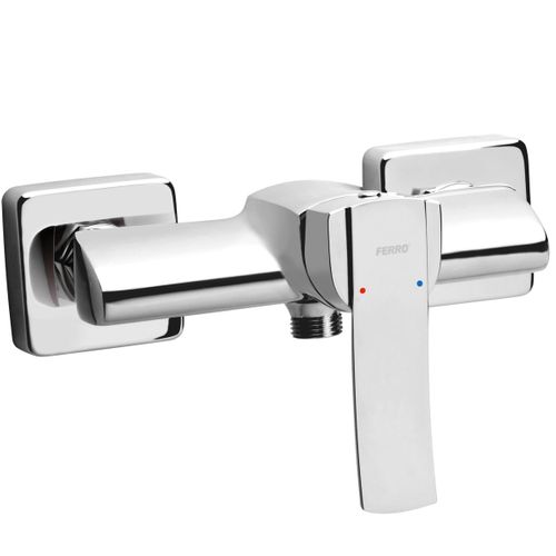 Robinet Mitigeur Mural De Douche - Veneto Chromé