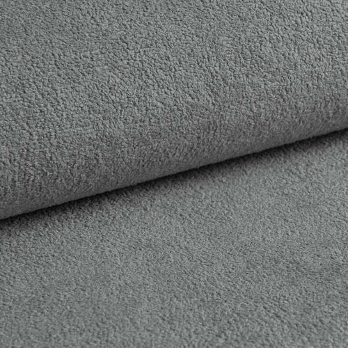 Canapé D'angle Gauche En Tissu Gris Clair Ablia 267/168/87 Cm - Avec Coffre Et Fonction Lit