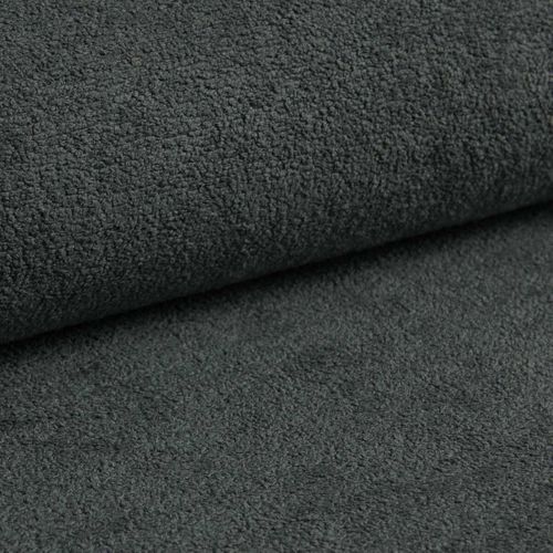 Canapé D'angle Gauche En Tissu Gris Foncé Ablia 267/168/87 Cm - Avec Coffre Et Fonction Lit