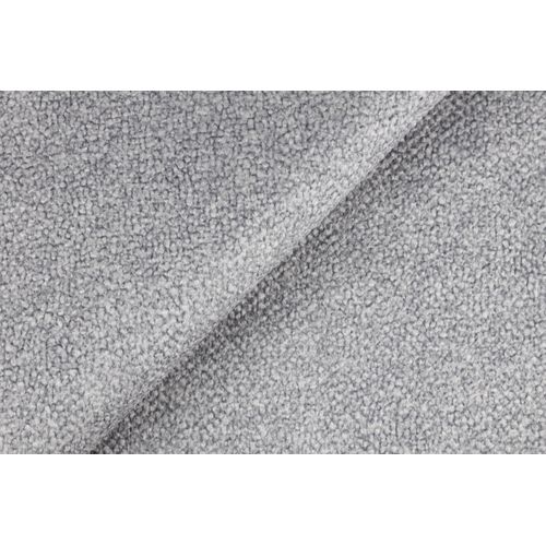 Canapé D'angle Droit En Tissu Gris Clair Peoni 267/168/87 Cm - Avec Coffre Et Fonction Lit