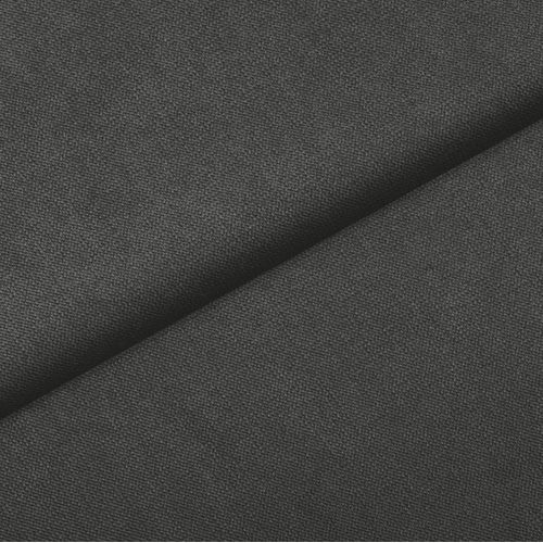 Canapé Panoramique En Tissu Gris Foncé Lovere U  314/217/90 Cm - Avec Coffre Et Fonction Lit