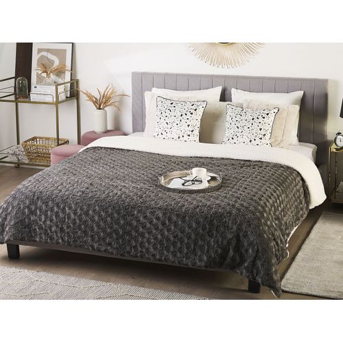 Couvre-lits Kandilli 200 X 220 Cm Gris