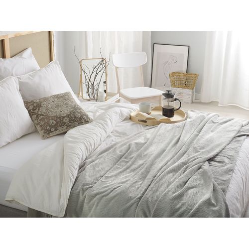 Couverture Saitler 150 X 200 Cm Gris Clair