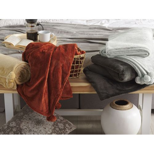 Couverture Saitler 150 X 200 Cm Gris Clair