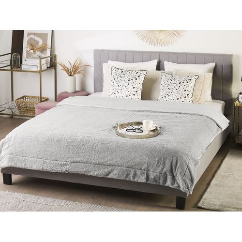 Couverture Gelik 180 X 200 Cm Gris Clair