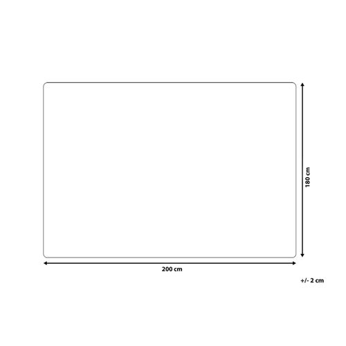 Couverture Gelik 180 X 200 Cm Gris Clair