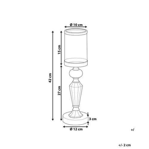 Chandelier Argenté Bonao