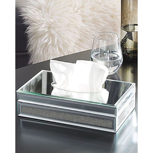 Porte-serviette De Table Charly Verre Argenté