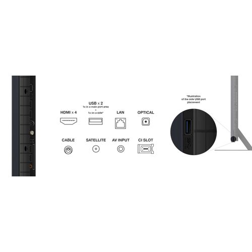 Téléviseur 4K 75'' 190 cm TCL 75C855