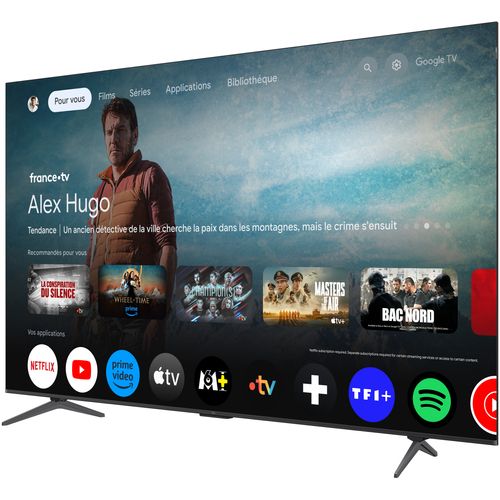 Téléviseur LED 85'' 216 cm TCL 85P81K