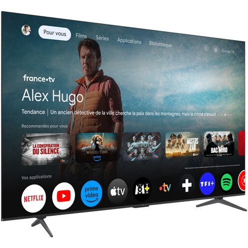 Téléviseur LED 85'' 216 cm TCL 85P81K