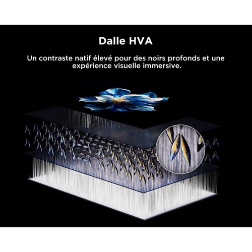 Téléviseur LED 85'' 216 cm TCL 85P81K