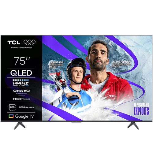 Téléviseur LED 75'' 191 cm TCL 75P81K