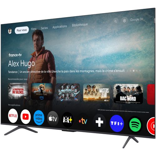 Téléviseur LED 55'' 140 cm TCL 55P81K