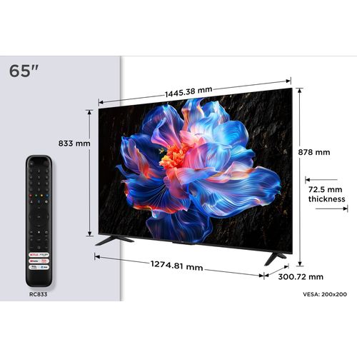 Téléviseur 4K 65'' 165 cm TCL 65P61K