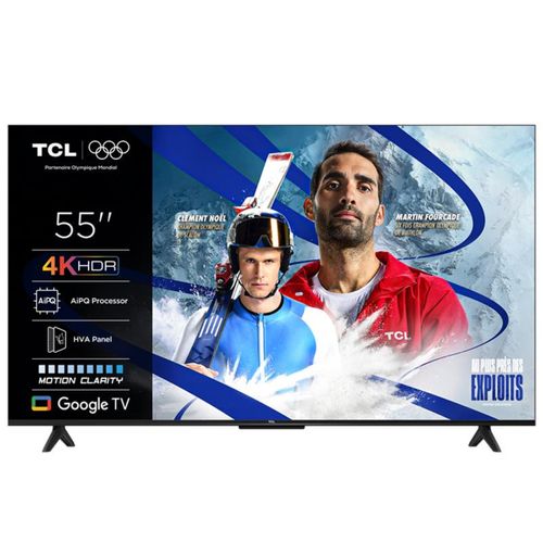 Téléviseur 4K 55'' 140 cm TCL 55P61K