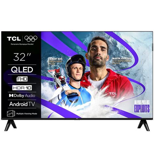 Téléviseur QLED 32'' 81 cm TCL 32S49K