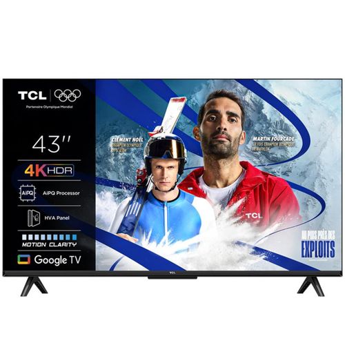 Téléviseur 4K 43'' 109 cm TCL 43P61K