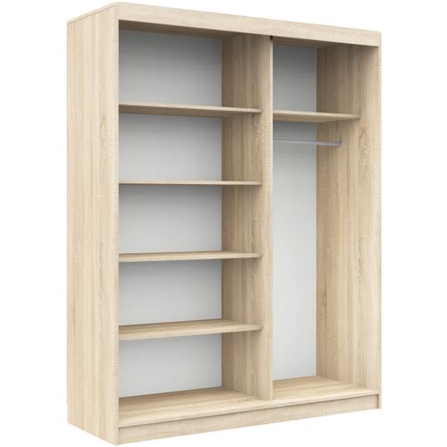 Akord Armoire Coulissante Chêne Sonoma/blanc 150x60x200