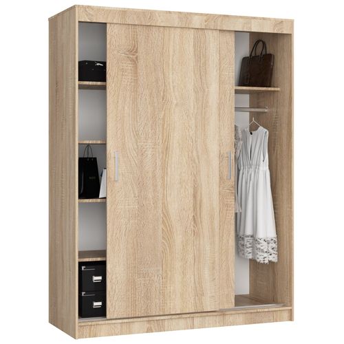 Akord Armoire Coulissante Mono Chêne Sonoma 150x60x200