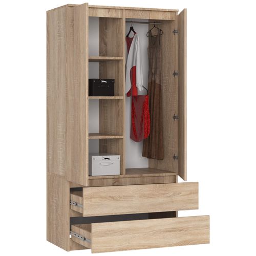 Akord Armoire Chêne Sonoma 90x51x180