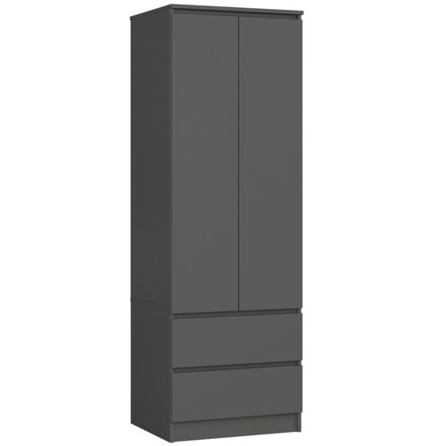 Akord Armoire Star Graphite Brillant 60x51x180