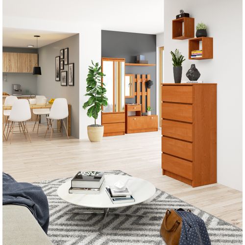 Akord Dressoir 5 Tiroirs Aulne 60x40x121